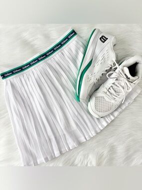 Girls/Boys Wilson Tennis Sneakers + Skort